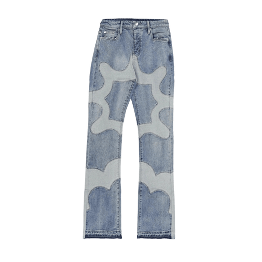 Jeansy z naszywką UNISEX