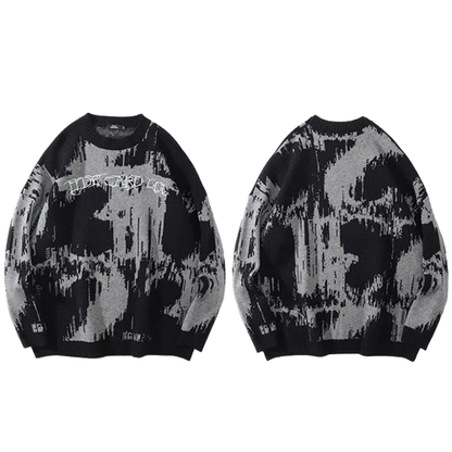 Sweter z nadrukiem UNISEX