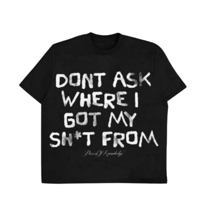 T-shirt z napisem UNISEX